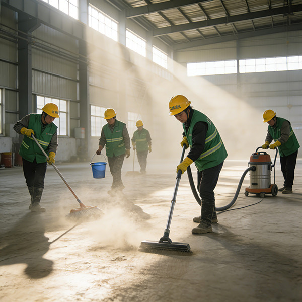 廠房開荒保潔選哪家？江城清洗高效除污更省心