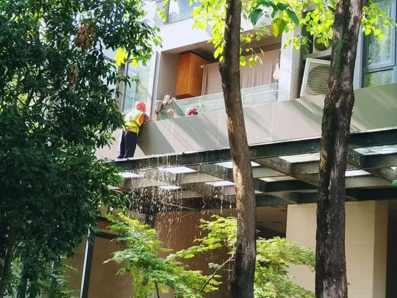 國際花園，洗雨眉啦！